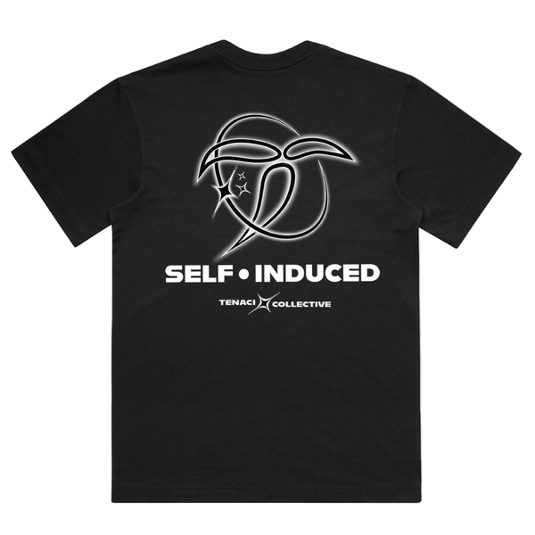 BOXY BLACK TEE