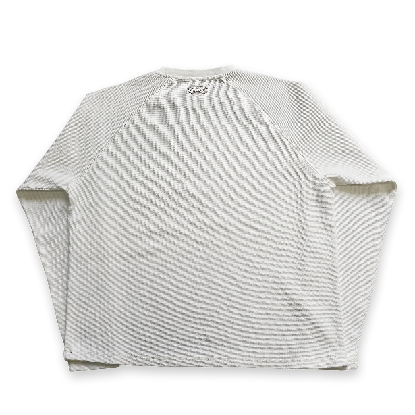 WAFFLE KNIT THERMAL - CLOUD