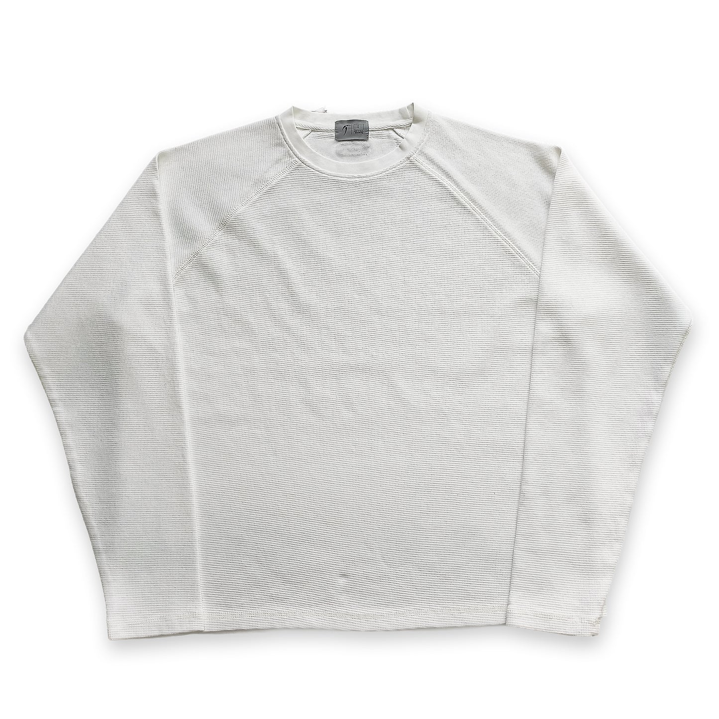 WAFFLE KNIT THERMAL - CLOUD